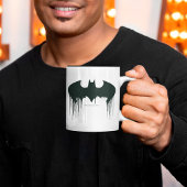 Batman Symbol | Spraypaint Logo Two-Tone Coffee Mug