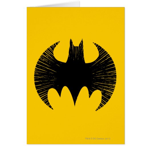 Batman Symbol | Streak Logo Cards (Front)