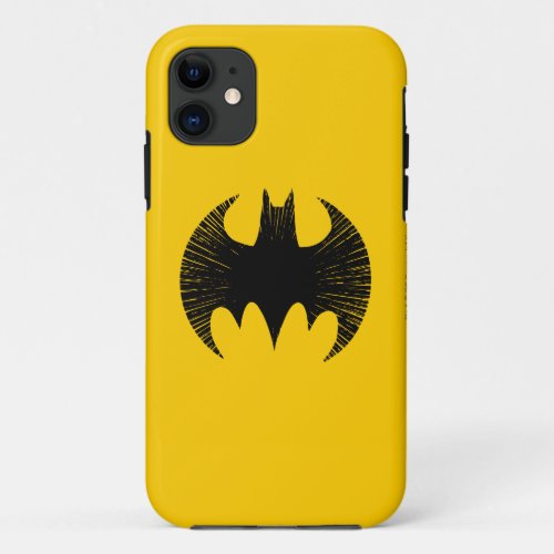 Batman Symbol  Streak Logo iPhone 11 Case