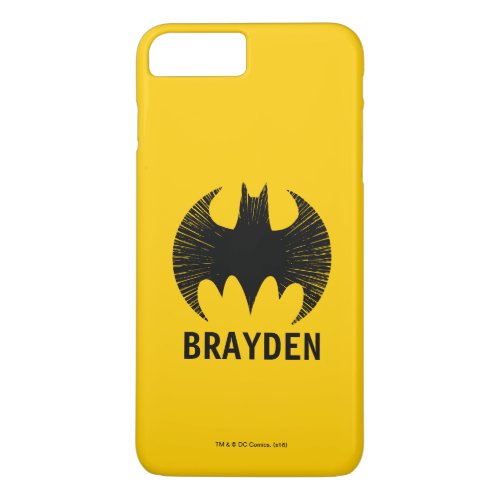 Batman Symbol  Streak Logo iPhone 8 Plus7 Plus Case