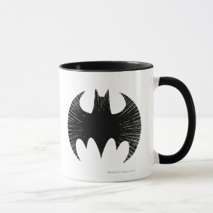 Batman Symbol Streak Logo Mug