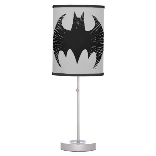 Batman Symbol  Streak Logo Table Lamp