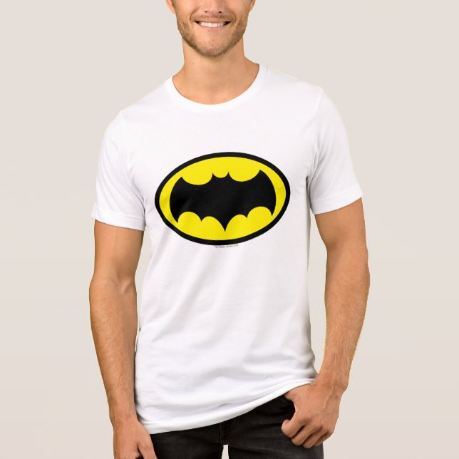 Batman Symbol Tri-Blend Shirt (Front)