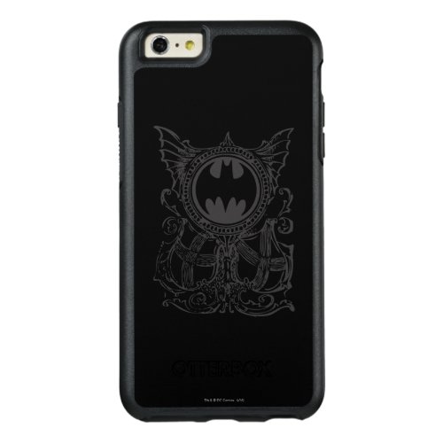 Batman Symbol  Urban Legends Black White Logo OtterBox iPhone 66s Plus Case