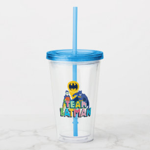 Batman Team Batman Acrylic Tumbler
