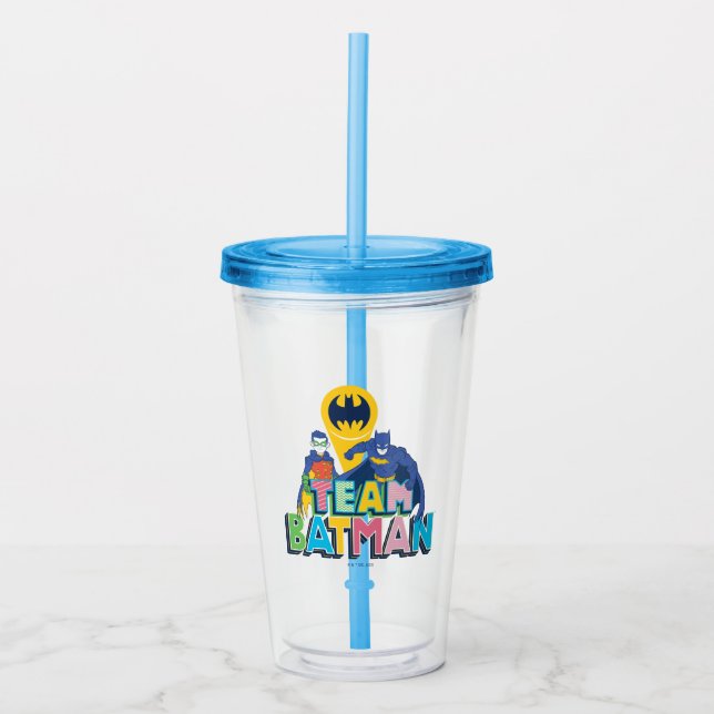 Batman | Team Batman Acrylic Tumbler (Front)