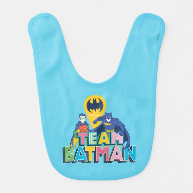 Batman | Team Batman Baby Bib (Front)