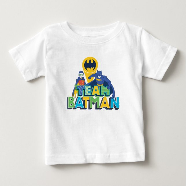Batman | Team Batman Baby T-Shirt (Front)