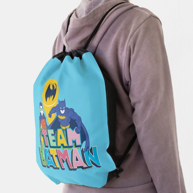 Batman | Team Batman Drawstring Bag (Insitu)