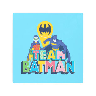 Batman   Team Batman Metal Print