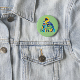 Batman Team Batman & Robin Button