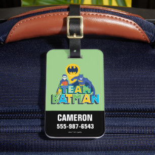 Batman Team Batman & Robin Luggage Tag