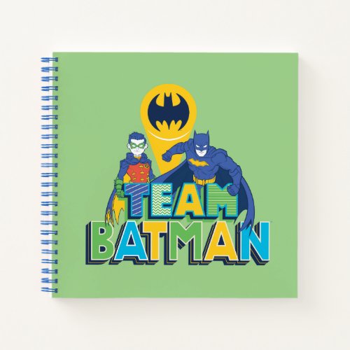 Batman  Team Batman  Robin Notebook