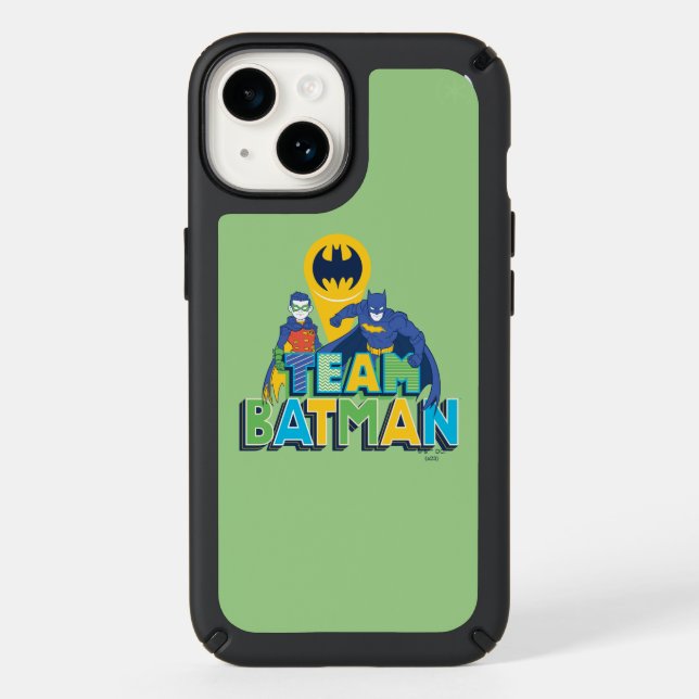 Batman | Team Batman & Robin Speck iPhone Case (Front)