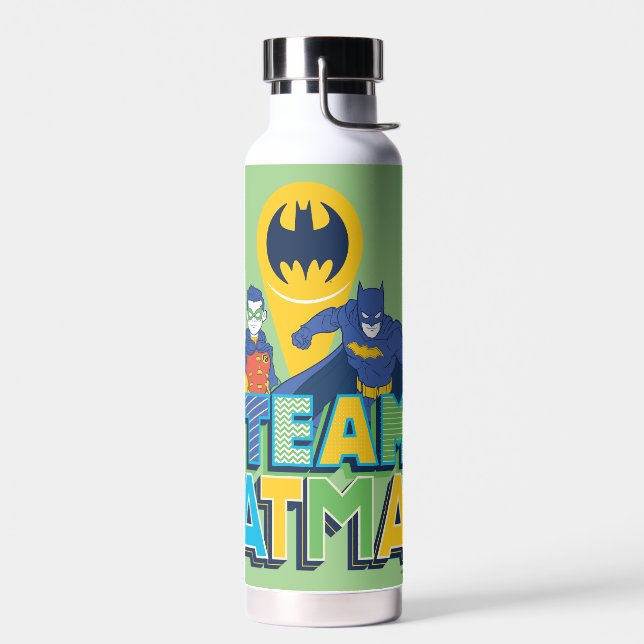 Batman | Team Batman & Robin Water Bottle (Left)