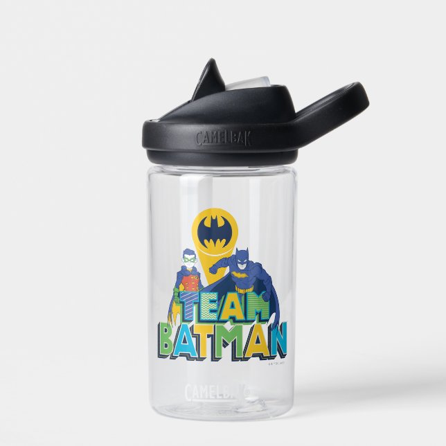 Batman | Team Batman & Robin Water Bottle (Left)