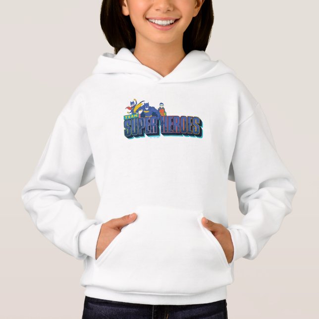 Batman | Team Super Heroes Hoodie (Front)