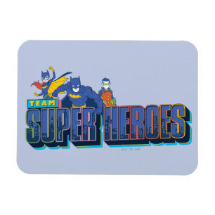 Batman Team Super Heroes Magnet