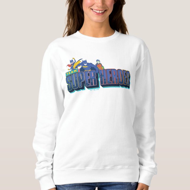 Batman | Team Super Heroes Sweatshirt (Front)