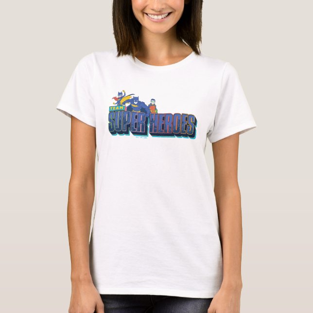 Batman | Team Super Heroes T-Shirt (Front)