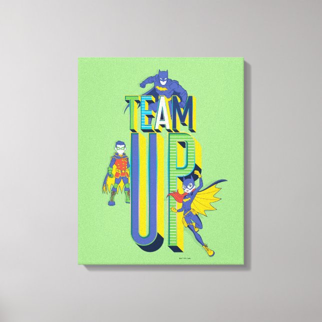 Batman | Team Up Canvas Print (Front)