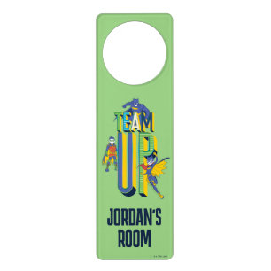 Batman Team Up Door Hanger