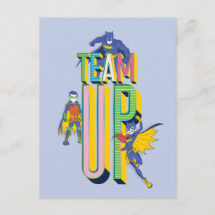 Batman Team Up Postcard