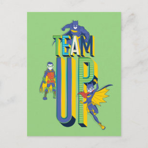 Batman Team Up Postcard