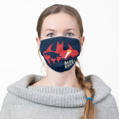 Batman The Dark Knight Bat Logo Adult Cloth Face Mask