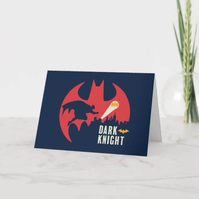 Batman The Dark Knight Bat Logo Card (Front)