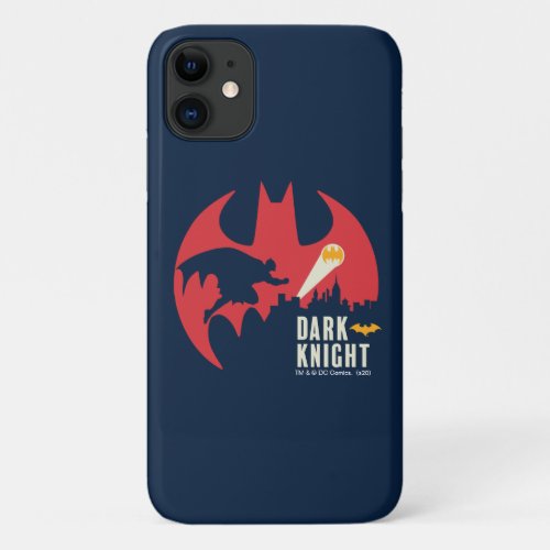 Batman The Dark Knight Bat Logo iPhone 11 Case