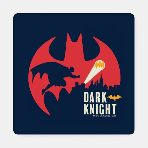 Batman The Dark Knight Bat Logo Coaster Set