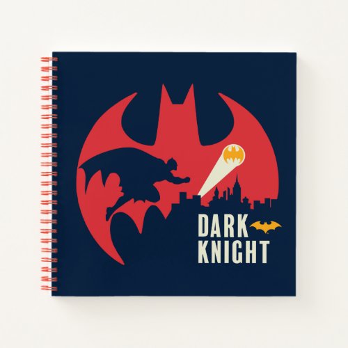Batman The Dark Knight Bat Logo Notebook