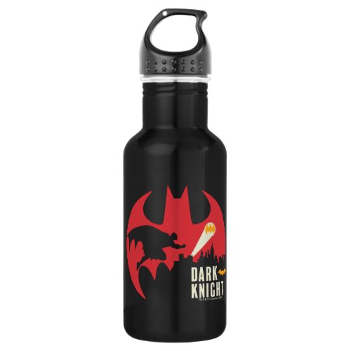Batman The Dark Knight Bat Logo Stainless Steel Water Bottle