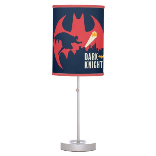 Batman The Dark Knight Bat Logo Table Lamp