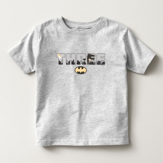 Batman | Third Birthday Toddler T-shirt (Front)