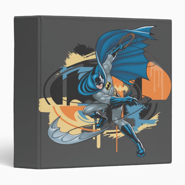 Batman Throw 3 Ring Binder (Front/Spine)