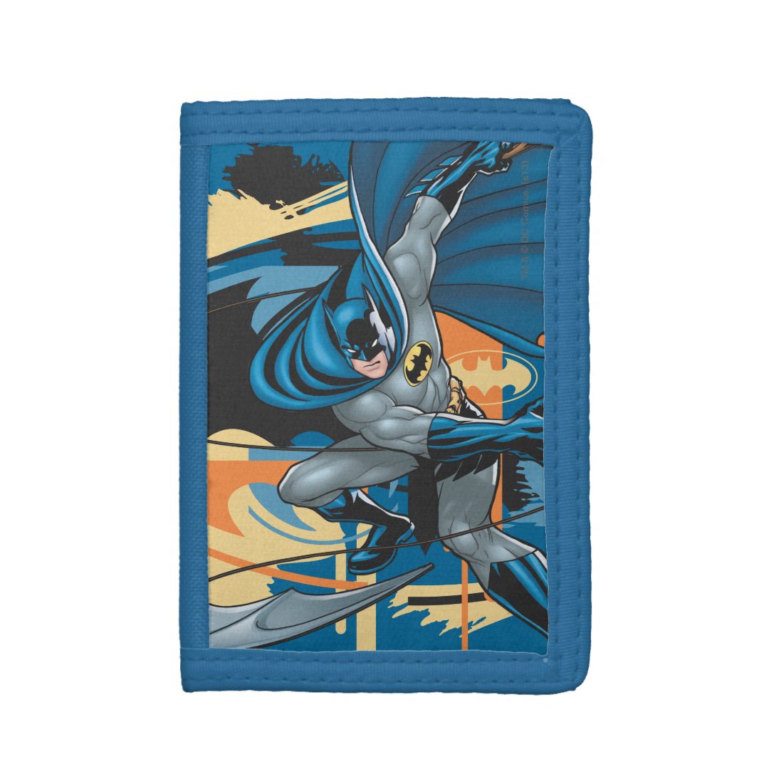 Batman Throw Trifold Wallet | Zazzle