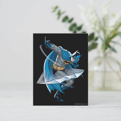 Batman Throwing Star Postcard Zazzle