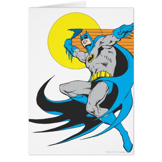 Batman Throws Batarang 2 Cards (Front)