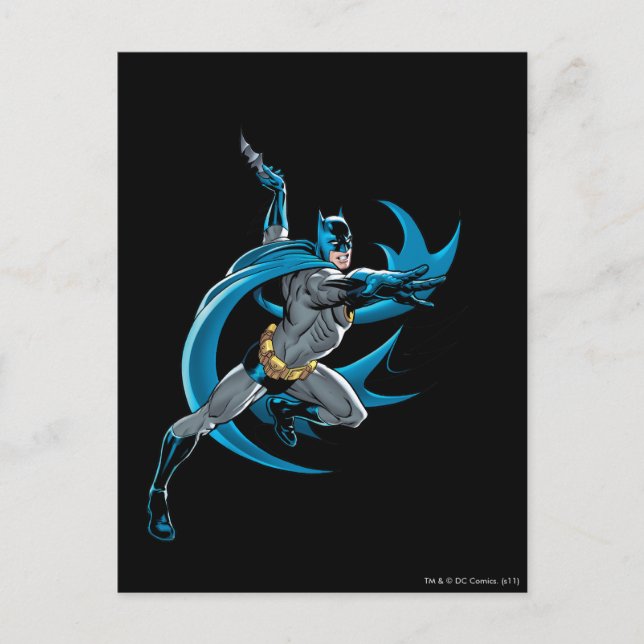 Batman Twists Postcard (Front)