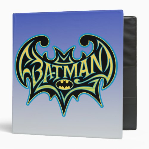 Batman  Two Sided Colorful Logo Binder