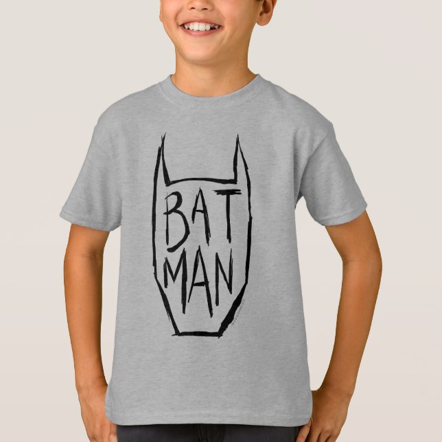 Batman Type in Head T-Shirt (Front)