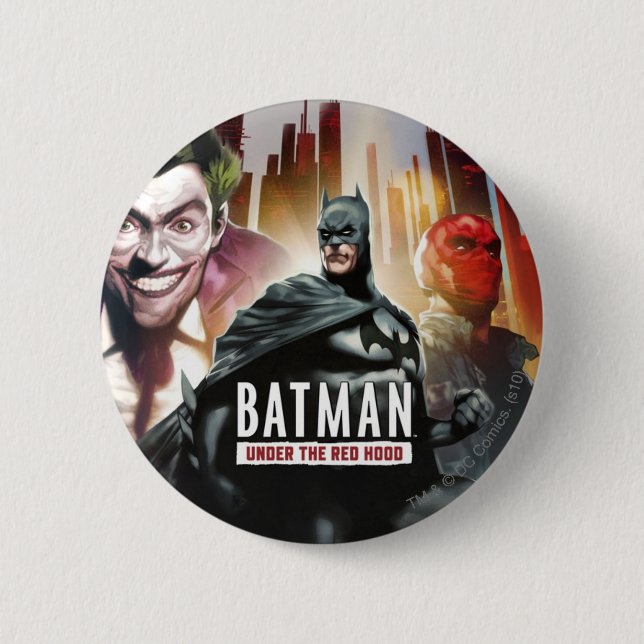 Batman Under The Red Hood Button (Front)
