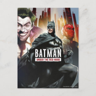 Batman Under The Red Hood Postcard