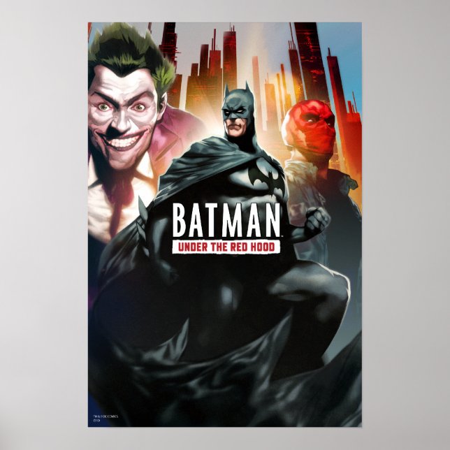 Batman Under The Red Hood Poster (Front)