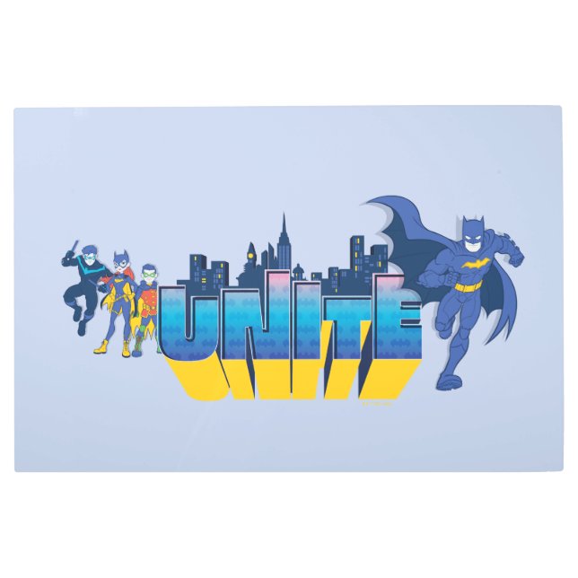 Batman | UNITE Metal Print (Front)