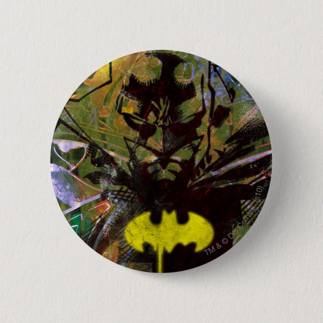 Batman Urban Hip Pinback Button (Front)