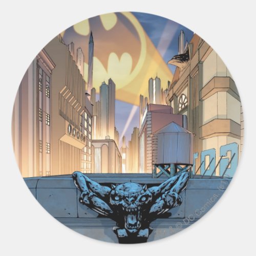 Batman Urban Legends _ BG 2 _ Gotham City Classic Round Sticker