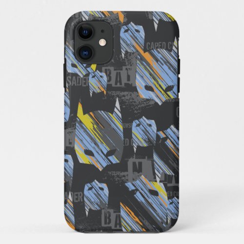 Batman Urban Legends _ Caped Crusader Mask Pattern iPhone 11 Case